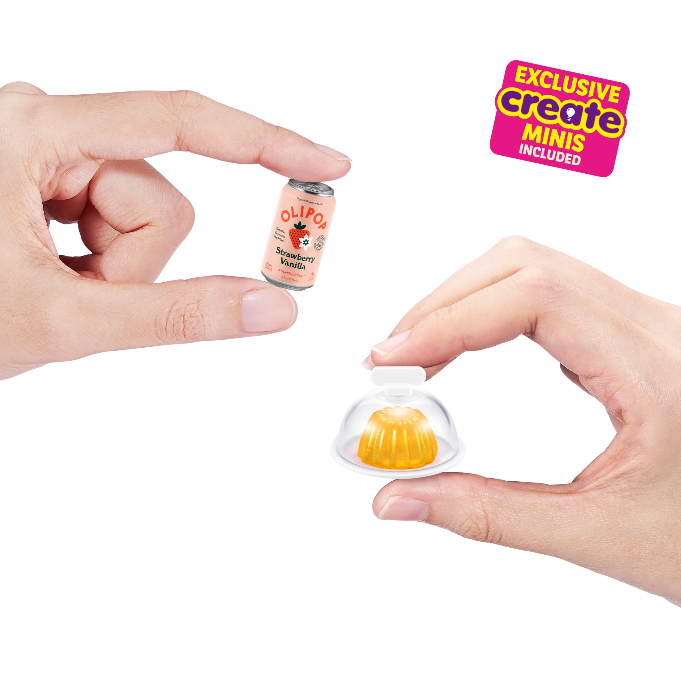 Mini Brands Fill the Fridge Playset  Assorted  Collectible Blind Novelty and Gag Toy by ZURU