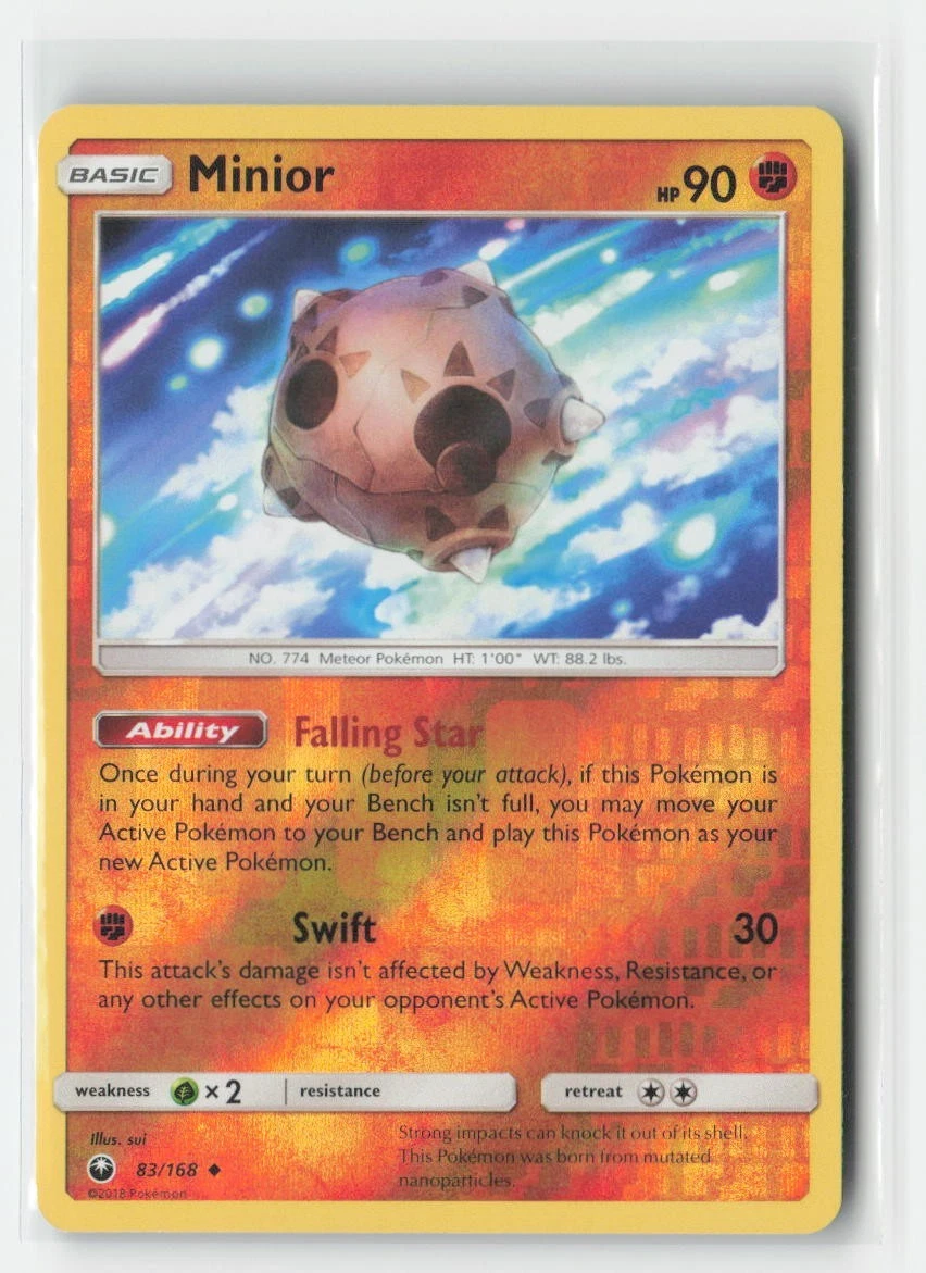 Minior 83/168 Near Mint Reverse Holofoil