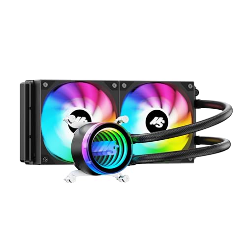 Minorsonic AIO CPU Cooler  360mm AIO with High Speed Ceramic Bearing Pump  3X PWM ARGB Fans  3 Phase Motor for Better Cooling Performance  Heat Transfer  Low Noise  Intel LGA 1851/1700  AMD AM5/AM4