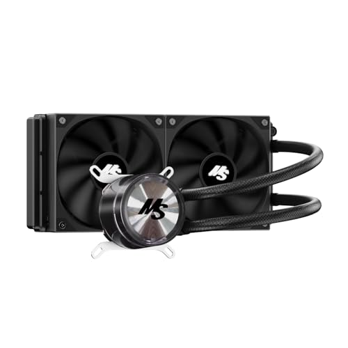 Minorsonic AIO CPU Cooler  360mm AIO with High Speed Ceramic Bearing Pump  3X PWM ARGB Fans  3 Phase Motor for Better Cooling Performance  Heat Transfer  Low Noise  Intel LGA 1851/1700  AMD AM5/AM4