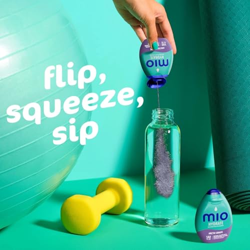 Mio Liquid Water Enhancer 1 62  2 of Each  Lemon Lime  Berry Blast  Arctic Grape  Orange Tangerine   8 ct     2 of Each