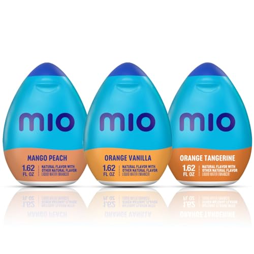 Mio Liquid Water Enhancer 1 62  2 of Each  Lemon Lime  Berry Blast  Arctic Grape  Orange Tangerine   8 ct     2 of Each