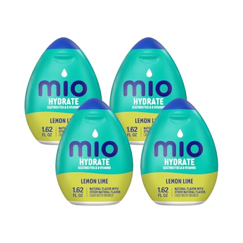 Mio Liquid Water Enhancer 1 62  2 of Each  Lemon Lime  Berry Blast  Arctic Grape  Orange Tangerine   8 ct     2 of Each