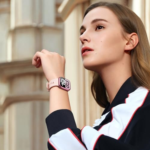 Misxi 2 Pack Hard PC Case with Tempered Glass Screen Protector Compatible with Apple Watch Series 9  2023  Series 8 Series 7 45mm  Ultra Thin Scratch Resistant Cover for iWatch S9/S8/S7  Black