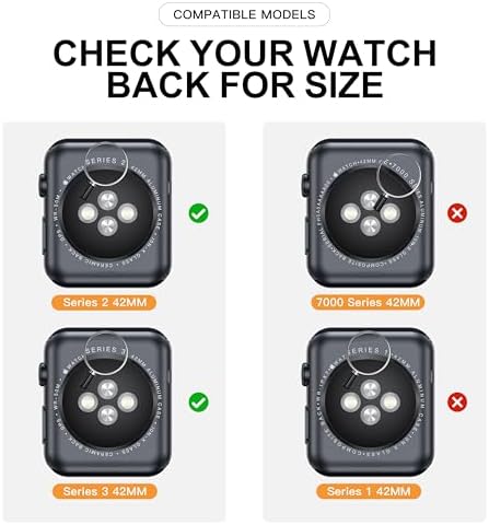 Misxi 2 Pack Hard PC Case with Tempered Glass Screen Protector Compatible with Apple Watch Series 9  2023  Series 8 Series 7 45mm  Ultra Thin Scratch Resistant Cover for iWatch S9/S8/S7  Black