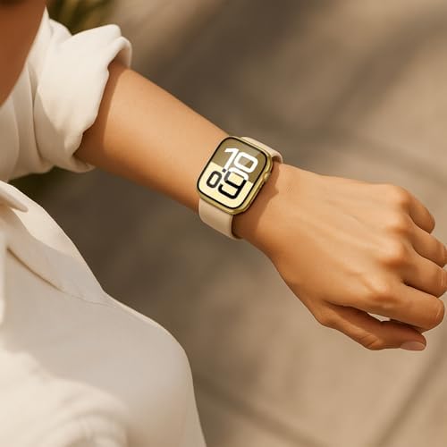 Misxi 2 Pack Hard PC Case with Tempered Glass Screen Protector Compatible with Apple Watch Series 9  2023  Series 8 Series 7 45mm  Ultra Thin Scratch Resistant Cover for iWatch S9/S8/S7  Black