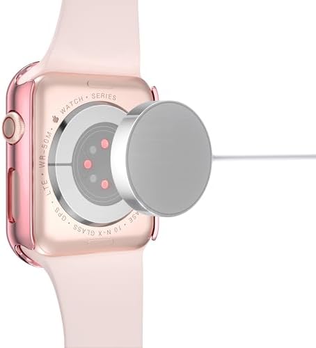 Misxi 2 Pack Hard PC Case with Tempered Glass Screen Protector Compatible with Apple Watch Series 9  2023  Series 8 Series 7 45mm  Ultra Thin Scratch Resistant Cover for iWatch S9/S8/S7  Black