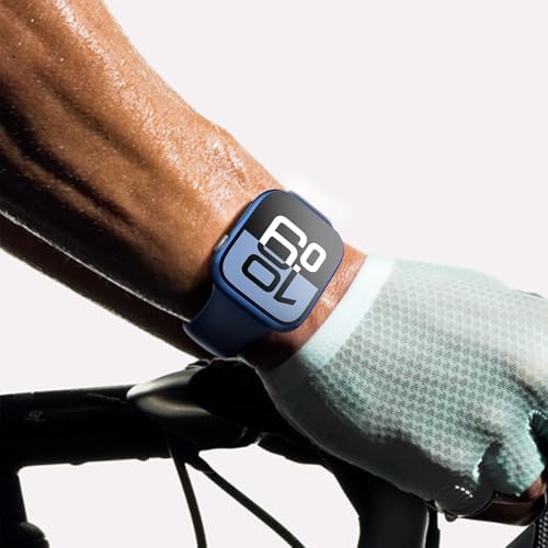 Misxi 2 Pack Hard PC Case with Tempered Glass Screen Protector Compatible with Apple Watch Series 9  2023  Series 8 Series 7 45mm  Ultra Thin Scratch Resistant Cover for iWatch S9/S8/S7  Black