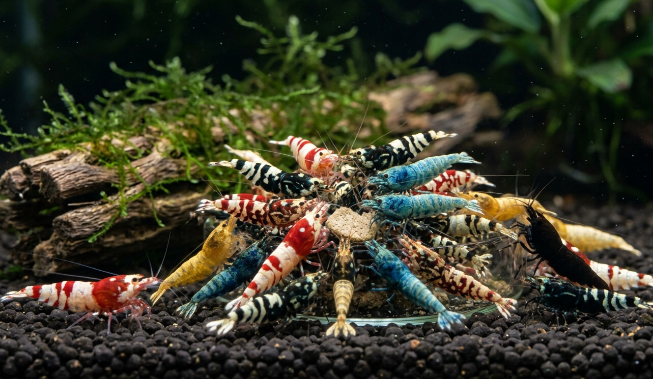 Mixed Caridina Skittle Shrimp Pack