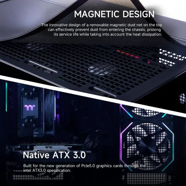 Mloong Black Gaming PC AMD Ryzen 5 5500  Up to 4 2 GHz  CPU  GeForce RTX 3050 6GB  1TB NVME SSD  16GB DDR4 RAM 3200MHz  650W PSU 7ARGB Fans  Windows 11 Home 64 bit WIFI Gaming Desktop  Black