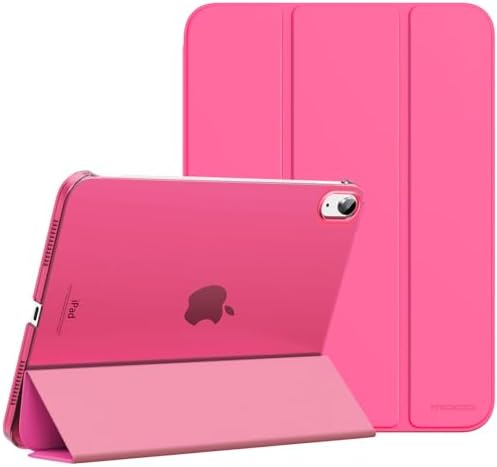 MoKo for iPad  A16  11th Generation Case 11 Inch 2025  iPad 10th Generation Case 10 9 Inch 2022  Slim Stand Hard PC Translucent Back Shell Smart Cover  Support Touch ID  Auto Wake/Sleep Space Gray