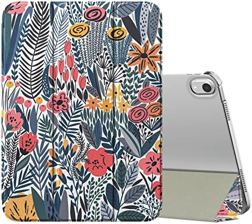 MoKo for iPad  A16  11th Generation Case 11 Inch 2025  iPad 10th Generation Case 10 9 Inch 2022  Slim Stand Hard PC Translucent Back Shell Smart Cover  Support Touch ID  Auto Wake/Sleep Space Gray