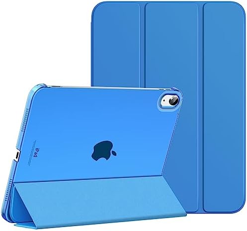 MoKo for iPad  A16  11th Generation Case 11 Inch 2025  iPad 10th Generation Case 10 9 Inch 2022  Slim Stand Hard PC Translucent Back Shell Smart Cover  Support Touch ID  Auto Wake/Sleep Space Gray