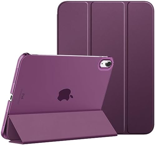 MoKo for iPad  A16  11th Generation Case 11 Inch 2025  iPad 10th Generation Case 10 9 Inch 2022  Slim Stand Hard PC Translucent Back Shell Smart Cover  Support Touch ID  Auto Wake/Sleep Space Gray