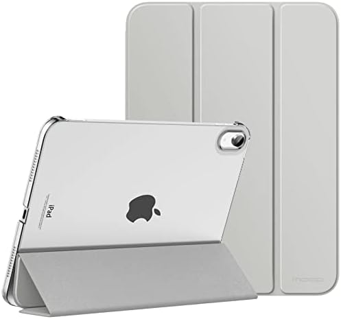 MoKo for iPad  A16  11th Generation Case 11 Inch 2025  iPad 10th Generation Case 10 9 Inch 2022  Slim Stand Hard PC Translucent Back Shell Smart Cover  Support Touch ID  Auto Wake/Sleep Space Gray