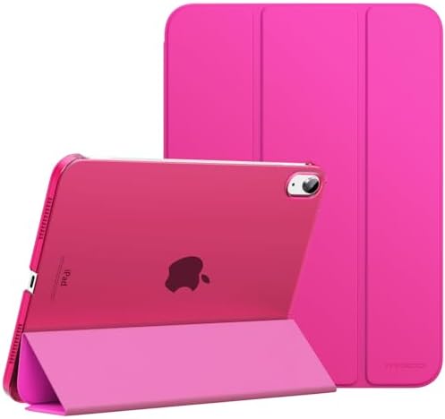 MoKo for iPad  A16  11th Generation Case 11 Inch 2025  iPad 10th Generation Case 10 9 Inch 2022  Slim Stand Hard PC Translucent Back Shell Smart Cover  Support Touch ID  Auto Wake/Sleep Space Gray