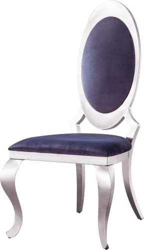 Modern Dining Chairs Set of 2 Leather Kitchen Dining Room Chair with Shiny Gold Stainless Steel Legs Upholstered Back Chairs for Living Room Meeting Room