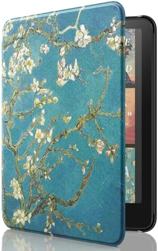 Moko Case for All new 7 Kindle Paperwhite  12th Generation 2024  and Kindle Colorsoft Signature Edition 2024  Lightweight Shell Cover with Auto Wake/Sleep for Kindle Paperwhite 2024  Denim Black