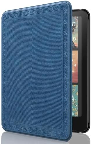Moko Case for All new 7 Kindle Paperwhite  12th Generation 2024  and Kindle Colorsoft Signature Edition 2024  Lightweight Shell Cover with Auto Wake/Sleep for Kindle Paperwhite 2024  Denim Black