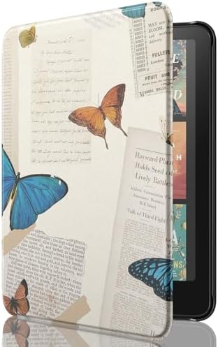 Moko Case for All new 7 Kindle Paperwhite  12th Generation 2024  and Kindle Colorsoft Signature Edition 2024  Lightweight Shell Cover with Auto Wake/Sleep for Kindle Paperwhite 2024  Denim Black