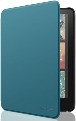 Moko Case for All new 7 Kindle Paperwhite  12th Generation 2024  and Kindle Colorsoft Signature Edition 2024  Lightweight Shell Cover with Auto Wake/Sleep for Kindle Paperwhite 2024  Denim Black