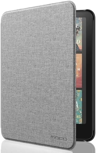 Moko Case for All new 7 Kindle Paperwhite  12th Generation 2024  and Kindle Colorsoft Signature Edition 2024  Lightweight Shell Cover with Auto Wake/Sleep for Kindle Paperwhite 2024  Denim Black