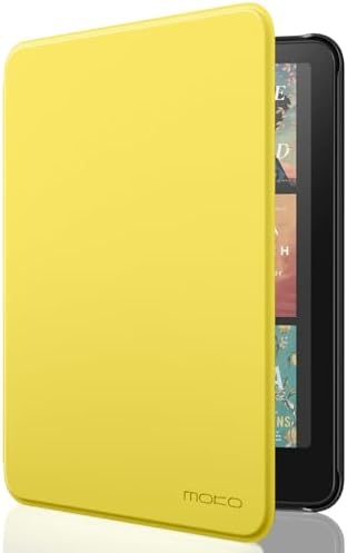Moko Case for All new 7 Kindle Paperwhite  12th Generation 2024  and Kindle Colorsoft Signature Edition 2024  Lightweight Shell Cover with Auto Wake/Sleep for Kindle Paperwhite 2024  Denim Black