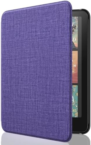 Moko Case for All new 7 Kindle Paperwhite  12th Generation 2024  and Kindle Colorsoft Signature Edition 2024  Lightweight Shell Cover with Auto Wake/Sleep for Kindle Paperwhite 2024  Denim Black