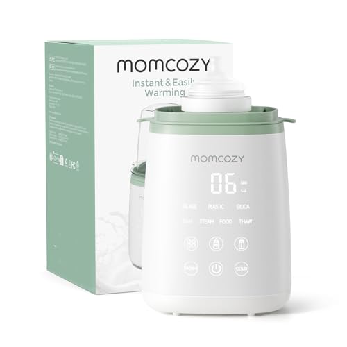 Momcozy Bottle Warmer  Fast Bottle Warmers for All Bottles with Timer  Accurate Temperature Control and Automatic Shut Off  Multifunctional Bottle Warmer for Breastmilk