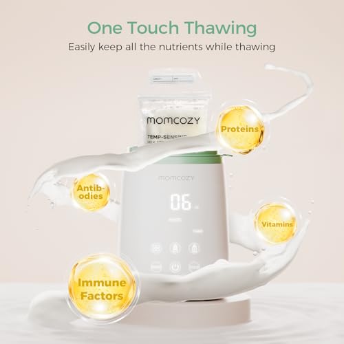 Momcozy Bottle Warmer  Fast Bottle Warmers for All Bottles with Timer  Accurate Temperature Control and Automatic Shut Off  Multifunctional Bottle Warmer for Breastmilk