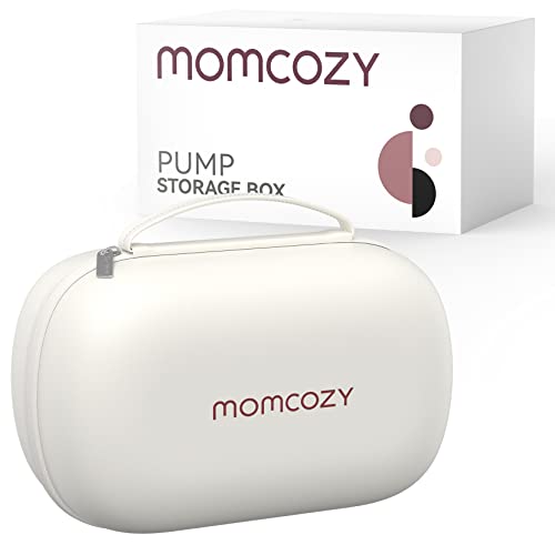 Momcozy M5 Smart APP Controlled Wearable Breast Pump  Hands Free Wireless Electric Pump  3 Modes 9 Suction Levels  BPA Free  Portable Lightweight  24mm Flange  2 Pack Cozy Red