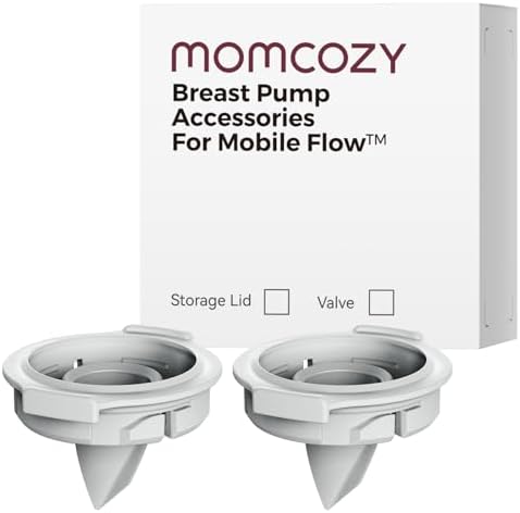 Momcozy Wearable Breast Pump  Hands Free Upgraded Mobile Flow   M9  App Discreet Control with Personalized Multi Modes & 15 Levels  Wearable Breast Pump 24mm  2 Pack Cozy Red