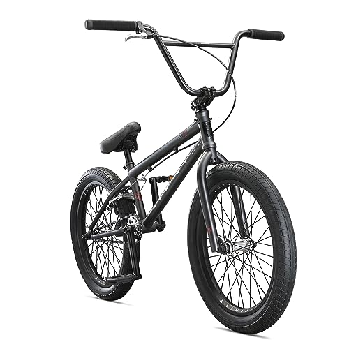 Mongoose Legion Freestyle BMX Bike for Advanced Level or Professional Riders  Adult Men Women  4130 Chromoly Frame  and 20 Inch Wheels