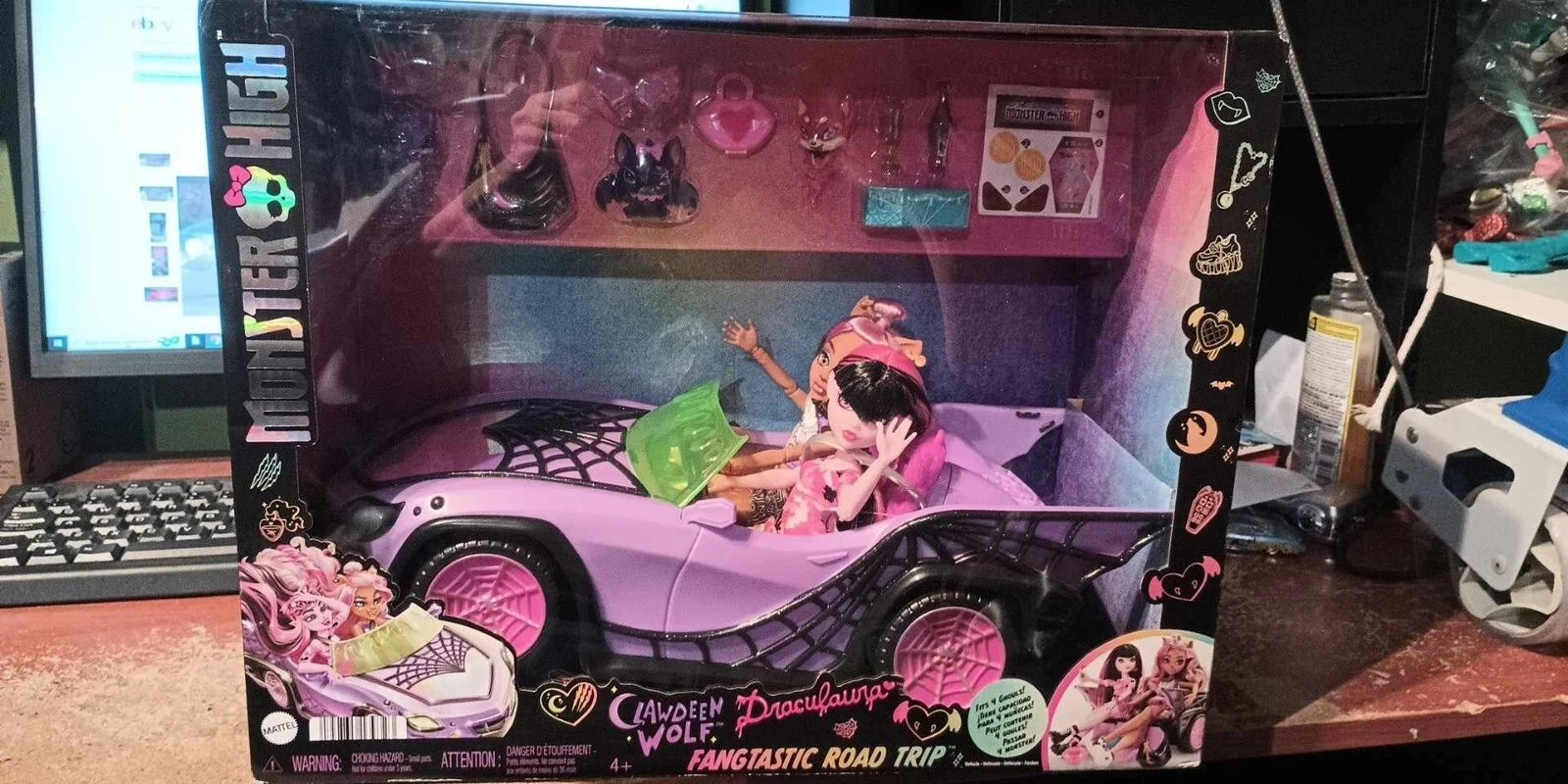 Monster High Clawdeen & Draculaura Fangtastic Road Trip