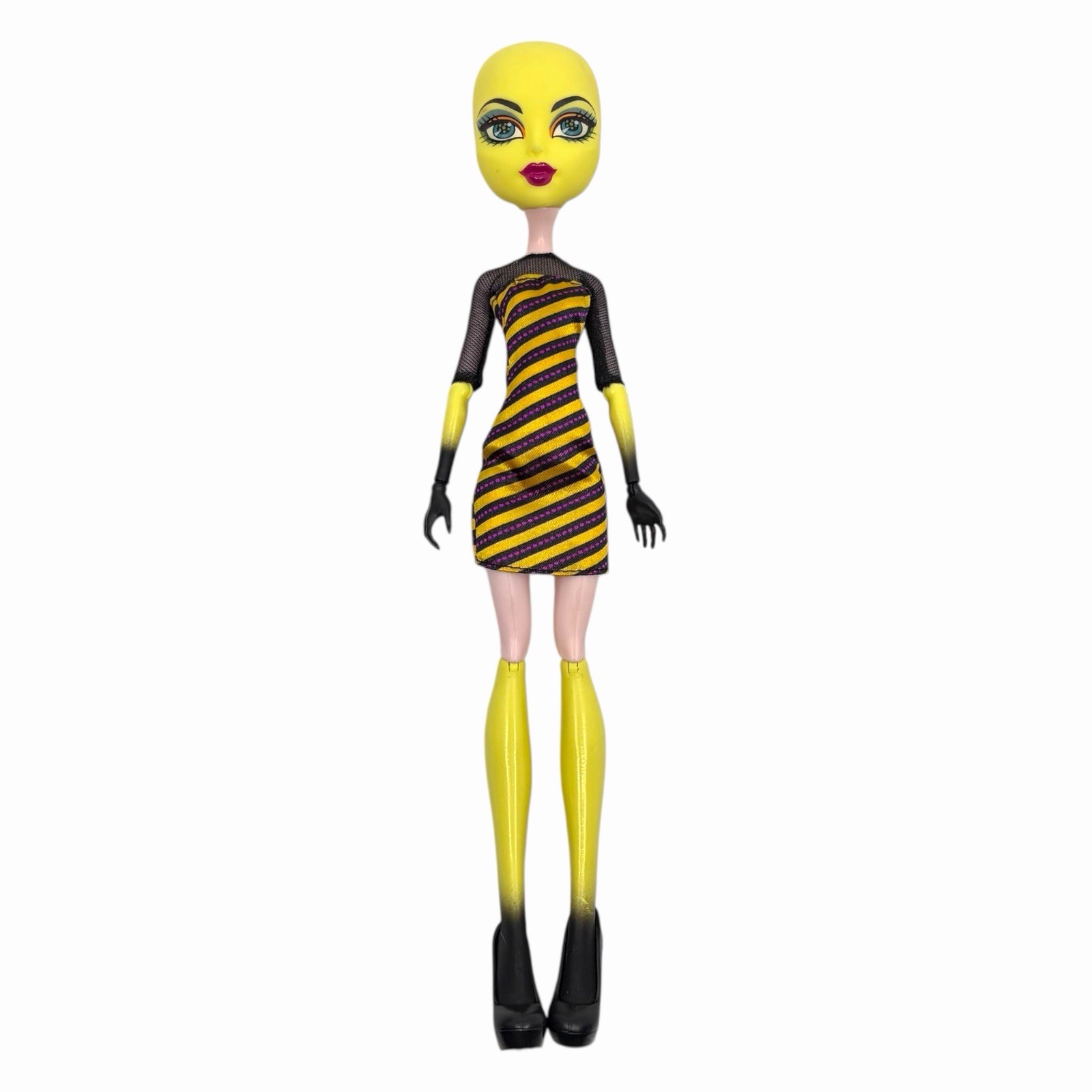 Monster High Create A Monster Bee Doll Parts Head Legs Arms Hands Dress