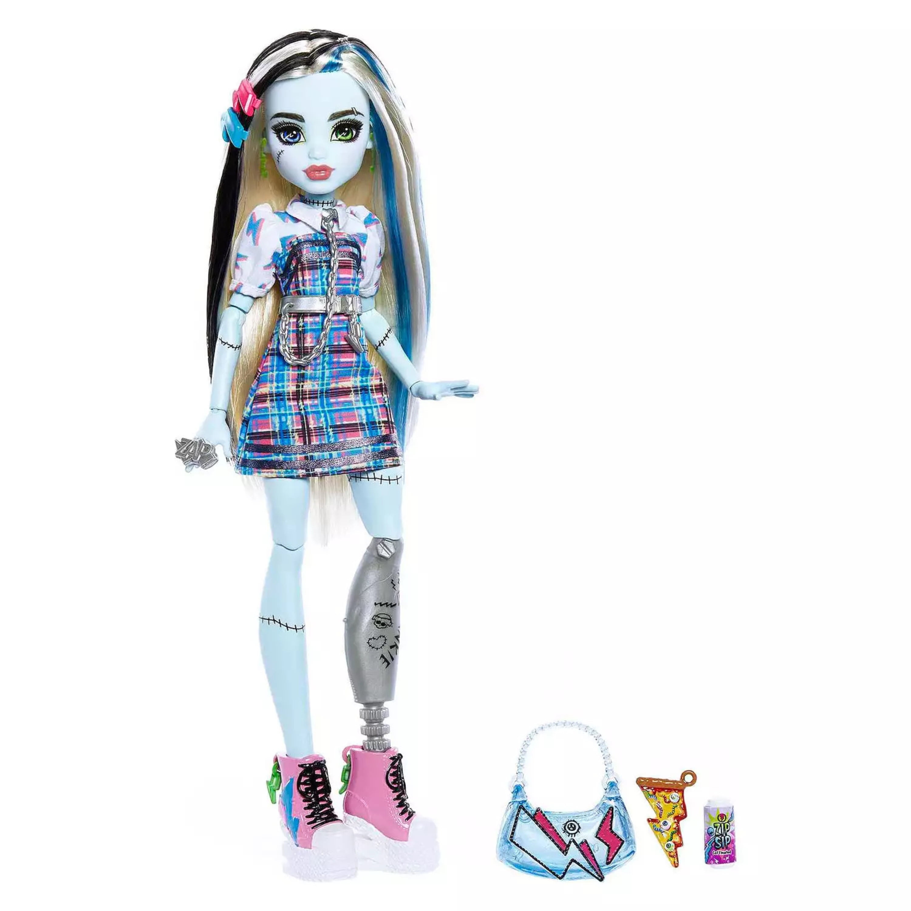 Monster High Muñecas de Moda Día de Salida Draculaura, Clawdeen Wolf, Frankie Stein, Paquete de 3