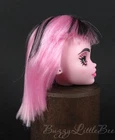 Monster High Doll Draculaura G3 Skulltimate Fearidescent Head Only #1  Hair cut 