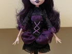 Monster High Elissabat Doll With Trophy  DVD And Including Stand