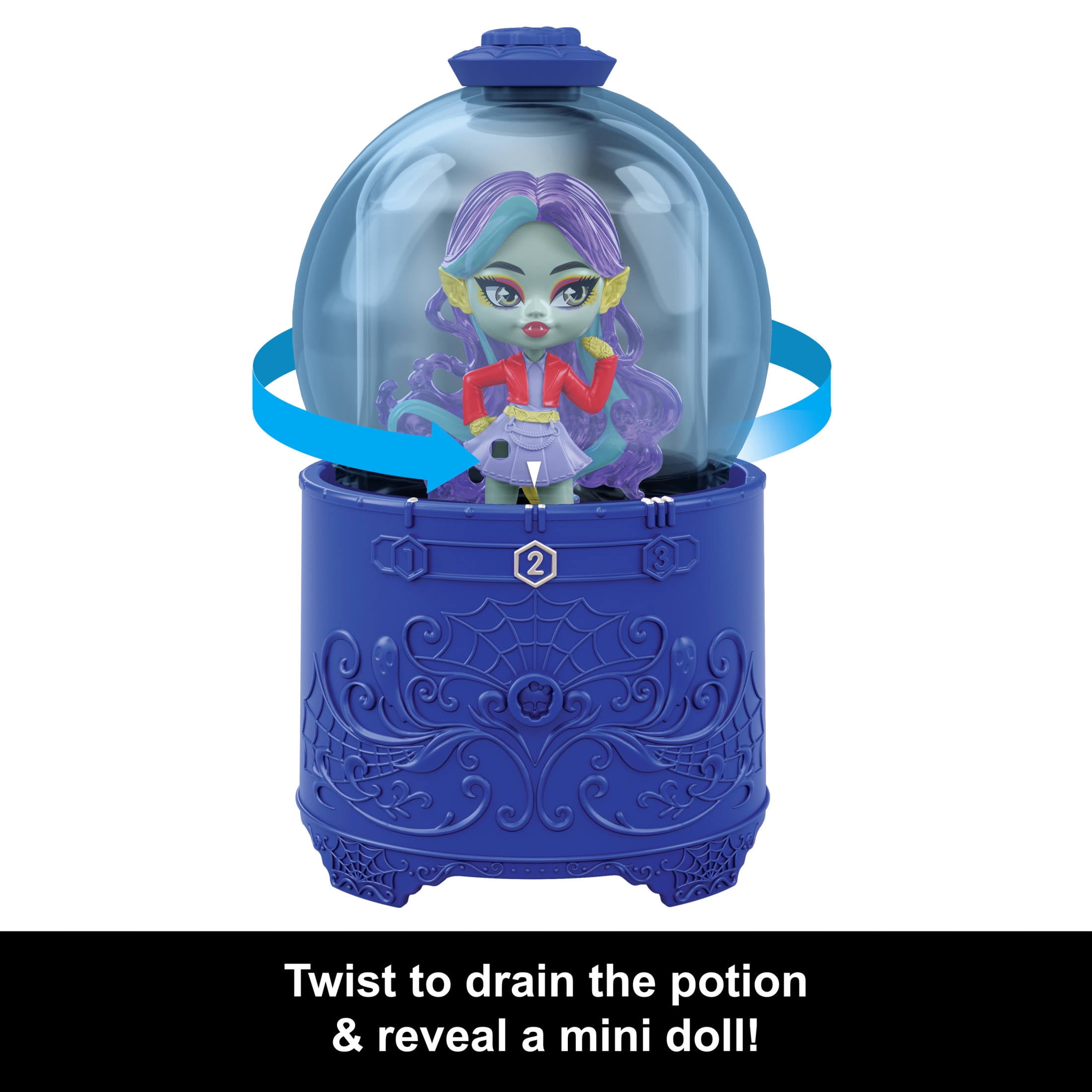 Monster High Potions Crystal Ball Mini Dolls  Surprise Character Reveal  Characters May Vary 