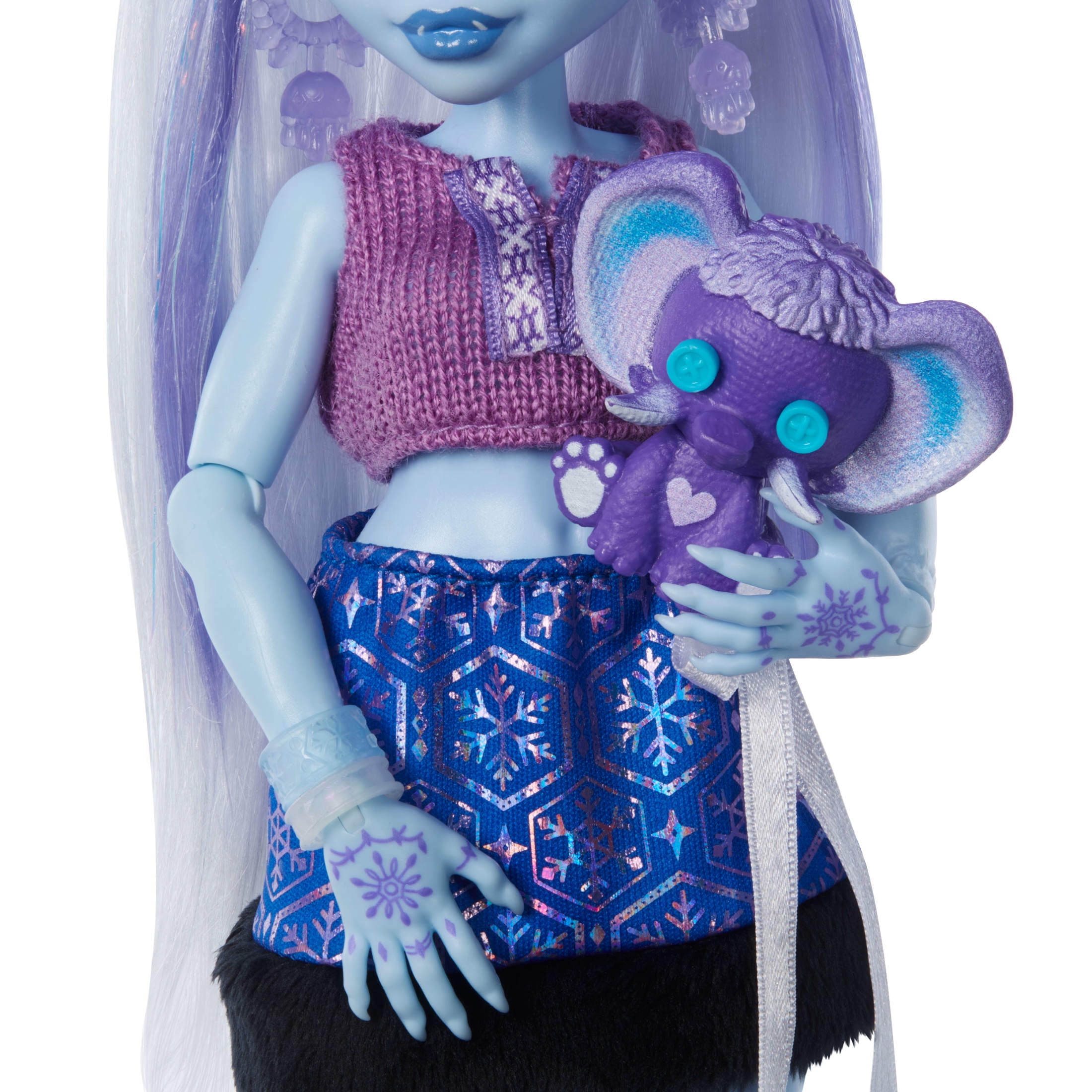 Monster High Self Scare Secrets Abbey Bominable Fashion Doll with 13 Realistic Accessories
