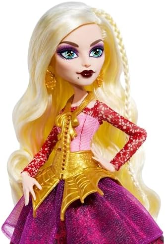 Monster High Skullector Hocus Pocus Dolls   Winifred  Mary  Sarah  and Binx Collectible Set with Articulated Figures  Witchy Dresses  Accessories  and Display Ready Packaging