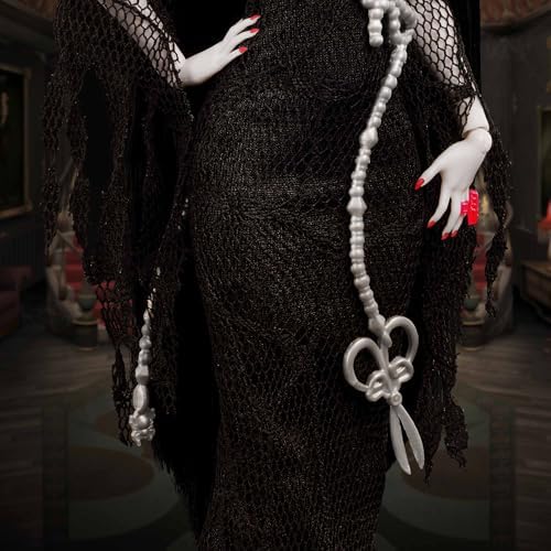 Monster High Skullector Addams Family Doll Two Pack  Morticia & Wednesday  Fully Articulated Collectible Dolls with Certificate of Authenticity