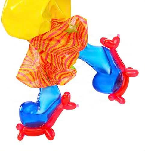 Monster High Skullector Shorty Doll  Killer Klowns from Outer Space Collectible with Green Hair  Yellow Clown Clothes  Balloon Shoes and Doll Stand  Amazon Exclusive 