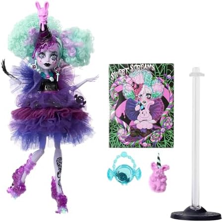 Monster High Skullector Sweet Screams  Twyla Doll  Purple Tutu  SDCC Collector Fashion Doll
