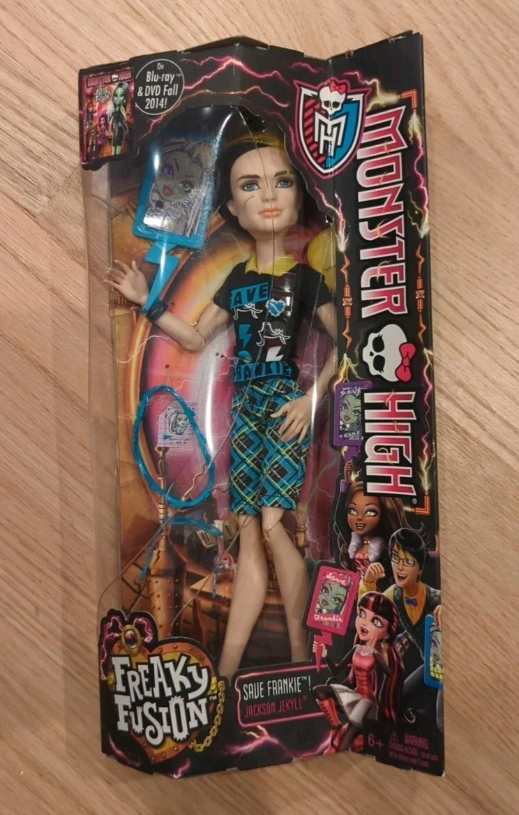 Monster High  Freaky Fusion Save Frankie  Jackson Jekyll Doll  NEW  Sealed 2013