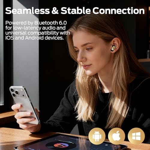 Monster N Lite 217 Wireless Earbuds  Immersive Stereo Sound  Bluetooth 6 0 in Ear Headphones  Built in Smart Noise Cancelling Mic for Clear Calls  Comfortable Fit  32H Playtime  IPX5 Waterproof  Black
