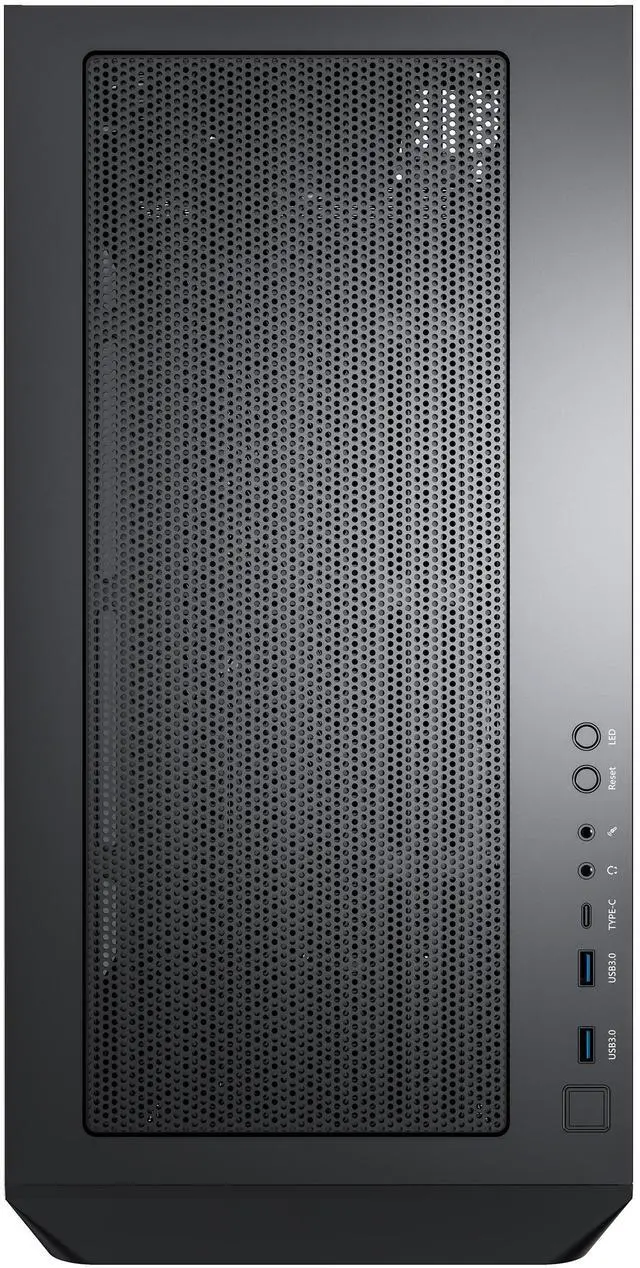 Montech AIR 903 BASE  E ATX Mid Tower Case  High Airflow with Max Capacity  3x 140mm PWM Fans Pre installed  Tempered Glass Side Panel  Mesh Front  TYPE C  Support 4090 GPUs  Black