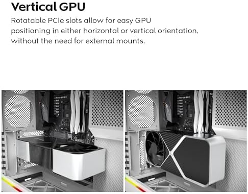 Montech HS Series ATX Mid Tower PC Case  Gaming PC  High Airflow  Reversible Layout  Sturdy Curved Tempered Glass Front Panel  5X ARGB PWM Fan Pre Installed  Sink in Design  HS01 PRO Black 