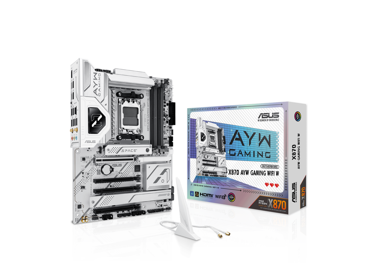 Combo de memoria para placa base ASUS X870 AYW GAMING WIFI con Corsair CMK32GX5M2F6000Z36 + Cooler Master AIO con compra