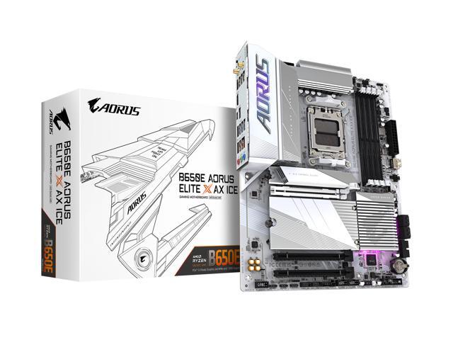 Motherboard Memory SSD Combo    GIGABYTE B650E AORUS ELITE X ICE Bundle with  Corsair CMH32GX5M2E6000C36W  and SanDisk WDS200T2X0E